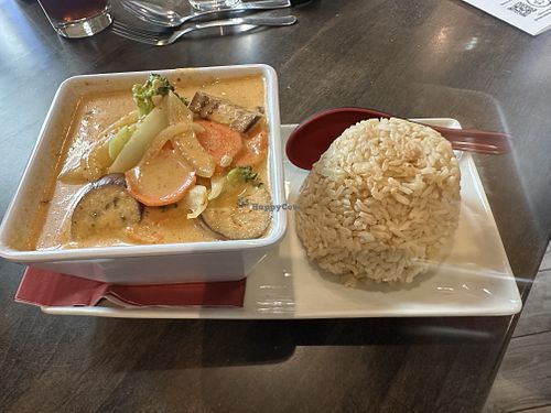 Yellow curry (Monday)  at SaBai on Jefferson in Pensacola
