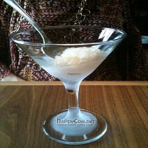 Grapefruit Granita
 at Natural Selection in Portland