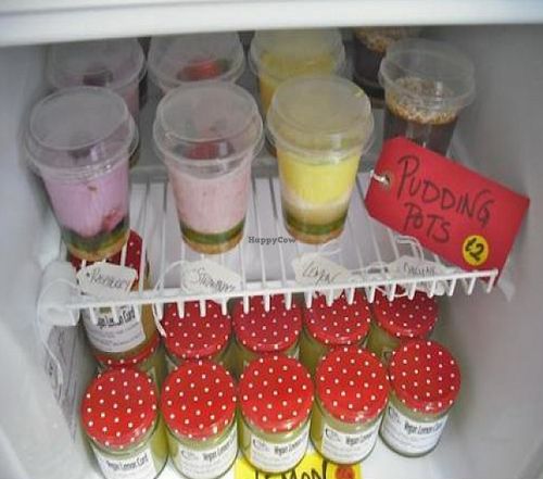 pudding by fat gay vegan at Ms. Cupcake in South West London