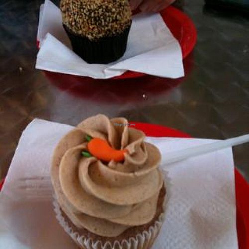 Carrot Cake & Ferrero Rocher at Ms. Cupcake in South West London