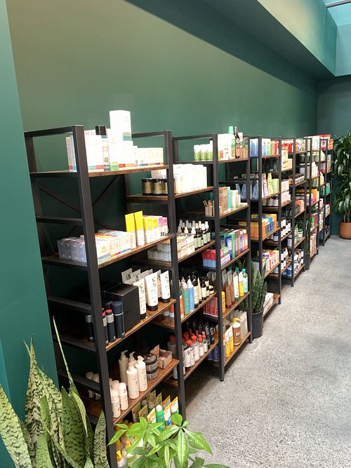 Toiletries section of store  at XMarket in San Diego