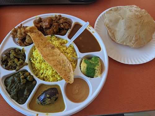 So tasty, so many vegan options! at Sonal's Kitchen in Louisville