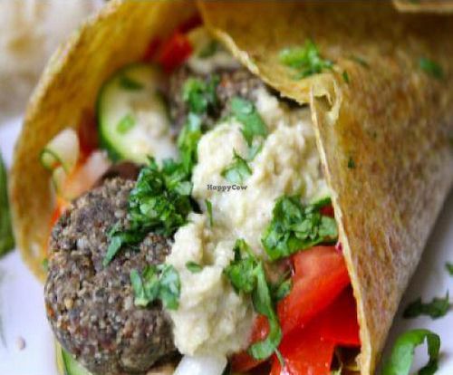 Raw Falafel at Alchemist Garden in Amsterdam