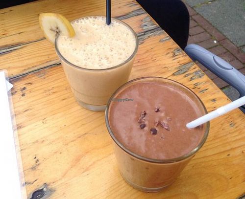 delicious smoothies! at Alchemist Garden in Amsterdam