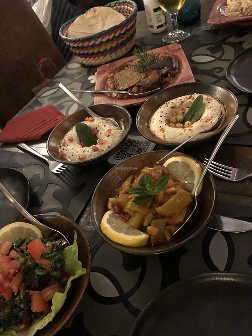 A selection of vegan dishes  #Veganuary at Rotana in Mallorca