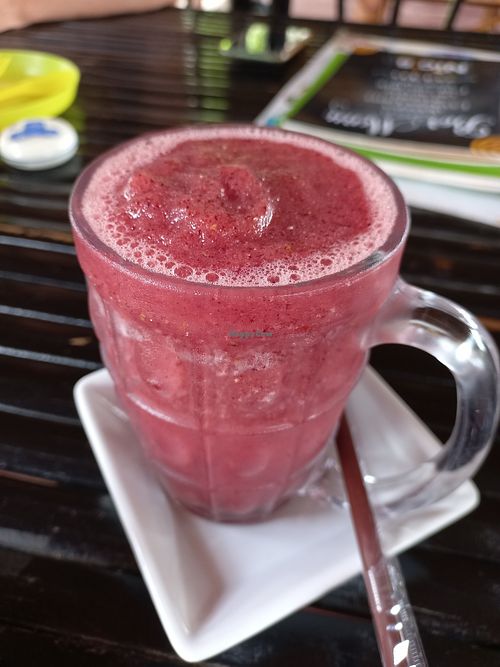 Smoothie at Nics Restaurant & Playground in Chiang Mai