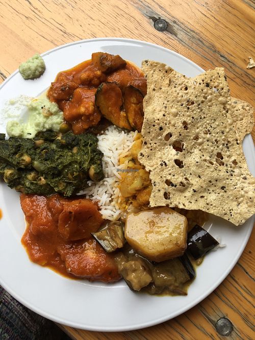 Vegan Sunday buffet at Naveena Path in Berlin