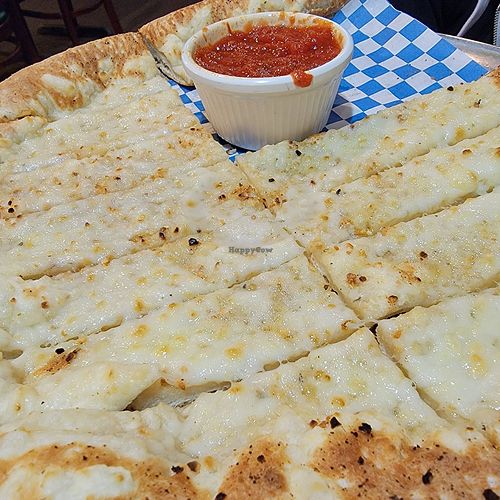Garlic Cheesy Bread at Rudy's Pizza in Portland