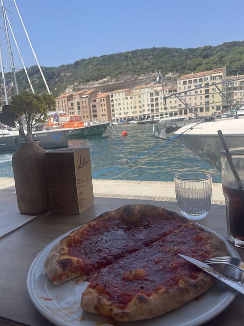   at Les Amis in Corsica