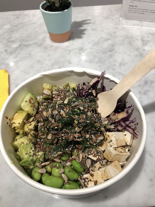 Vegano bowl  at Açai Sisters in Rome