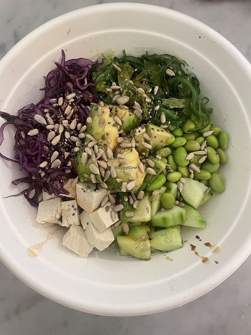 Poke bowl   at Açai Sisters in Rome