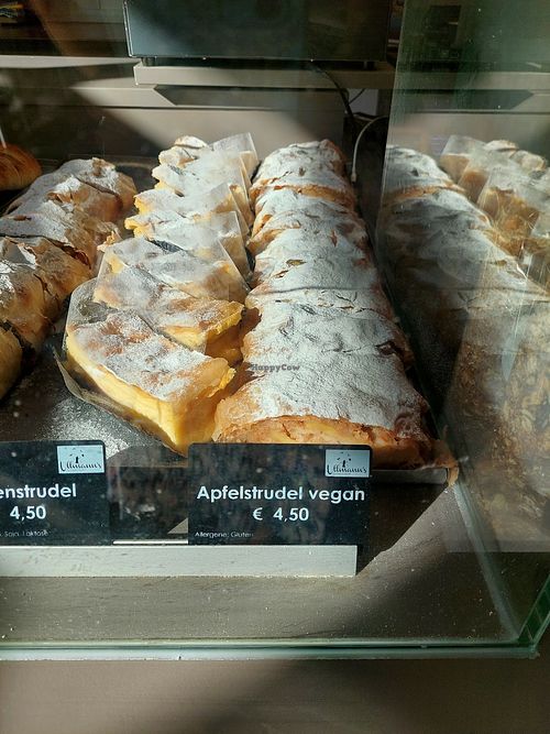 One of the few vegan treats at Ullmann's Zuckerbäckerei in Vienna