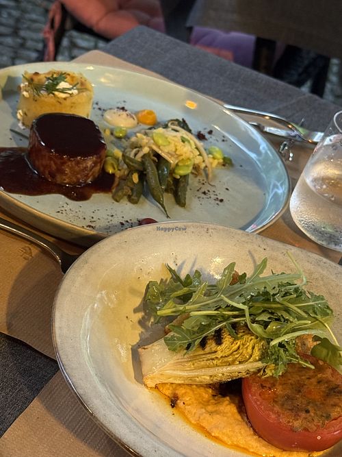 Delightful main courses  at Lucky Leek in Berlin