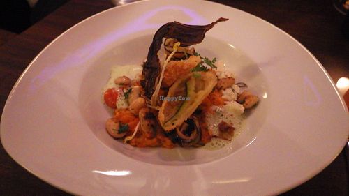 Tomato risotto at Lucky Leek in Berlin