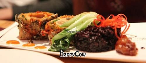 Aubergine Rolls at Lucky Leek in Berlin