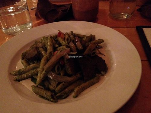 Penne pasta at Rise Above in St Catharines