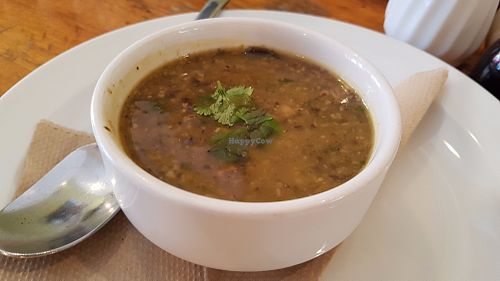 Mushroom soup at Rise Above in St Catharines