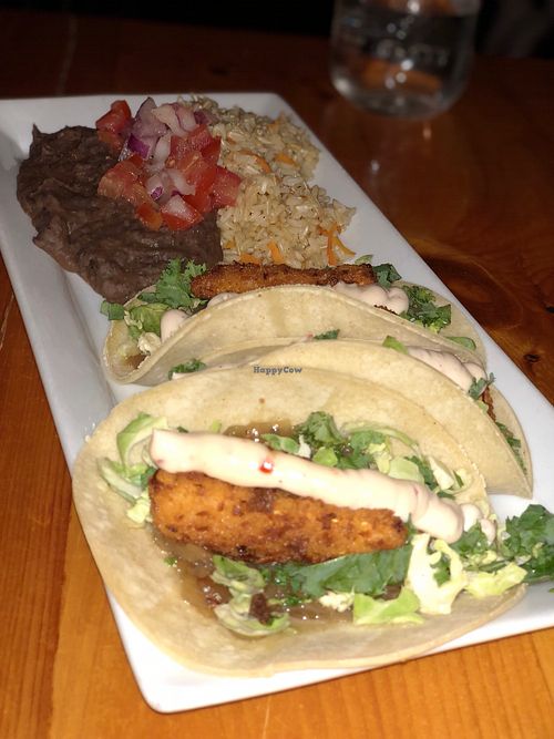 Crispy Squash Tacos at Rise Above in St Catharines