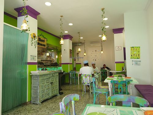 Inside at Fast Vegan in Fuengirola