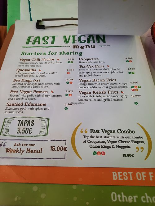  at Fast Vegan in Fuengirola