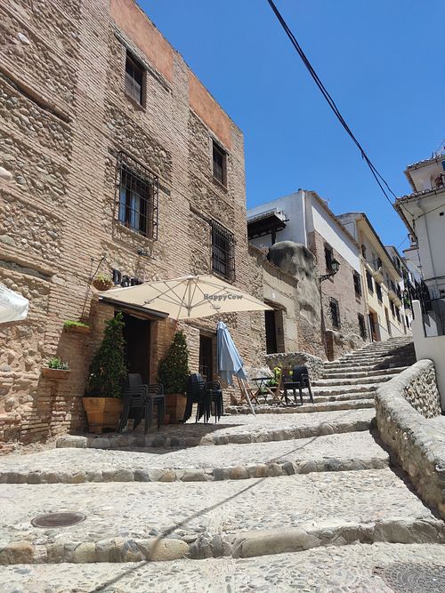 Outside at Paprika in Granada