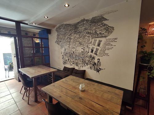 Inside at Paprika in Granada