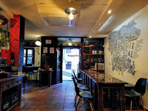 Eat-in space at Paprika in Granada