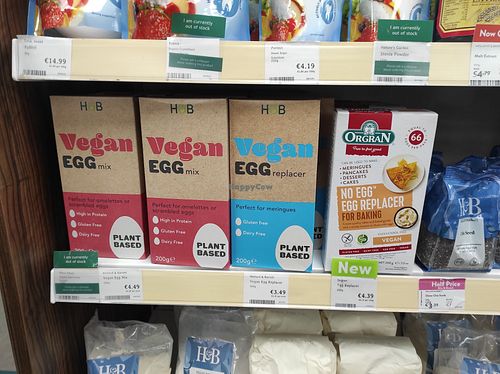 Egg replacement at Holland & Barrett in Cork