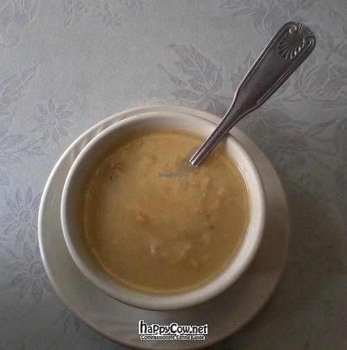 Soup at Bamboo Garden Vegetarian Cuisine in Seattle