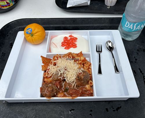 Children’s impossible meatball   at Disneyland - Pym Test Kitchen in Anaheim