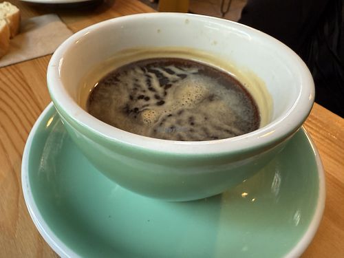 plain coffee  at Picknick in Coburg