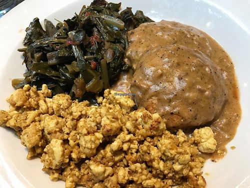 Cafe Flora Southern Breakfast Platter at Cafe Flora in Seattle