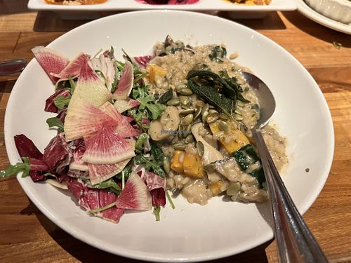   at Cafe Flora in Seattle