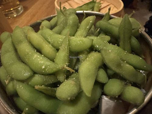 edamame  at Rou Vegan in Berlin