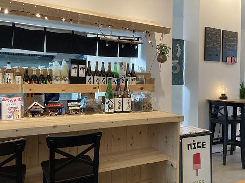 Bar at Shokudo in Utrecht