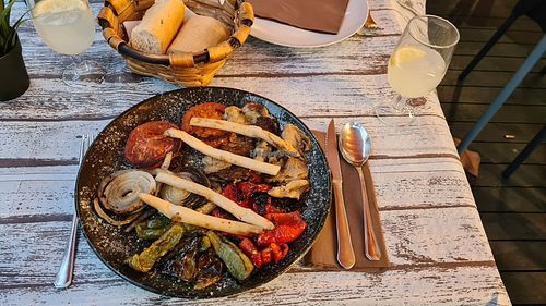 Grilled vegetables at ROLSAN in Norena
