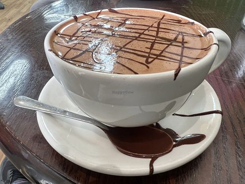 Hot chocolate   at Cenu Cacao in Cambridge