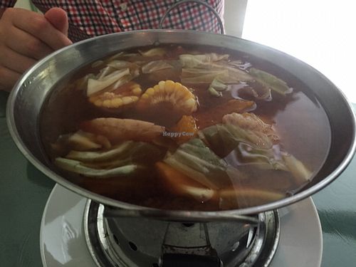 hot pot at Su Shian Yuang in Montreal