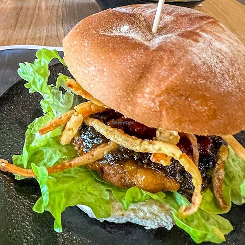 "Veggie" Burger  at BROX in Mallorca