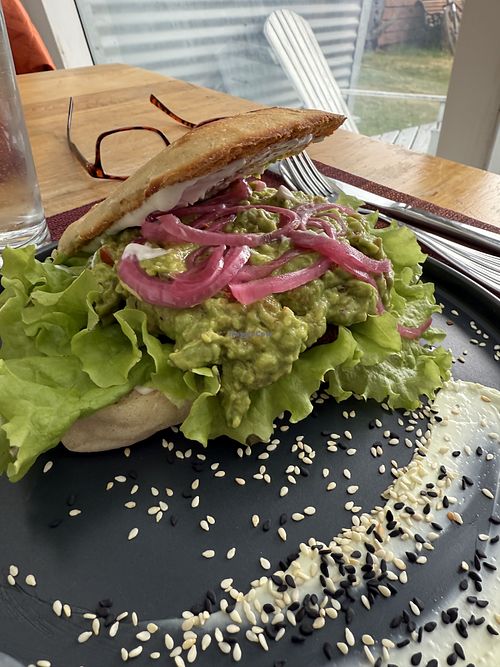 Falafel   at Hablemos Coco Cafe in Puerto Natales