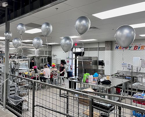 Culinary school kitchen/classroom at Vegas Vegan Eatery in Las Vegas