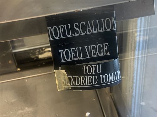 tofu spreads  at Bagelworks in New York City