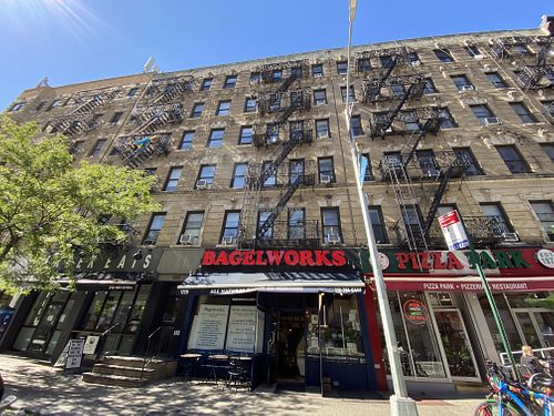   at Bagelworks in New York City