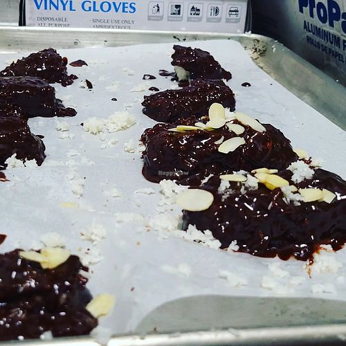 Almond joy and Mounds style bars at Heaven Sent Foods in Flagstaff