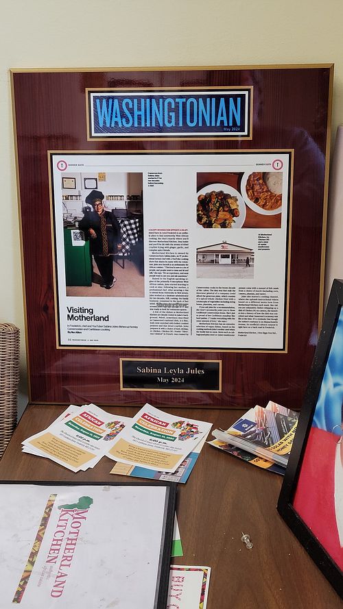  at Motherland Kitchen in Frederick