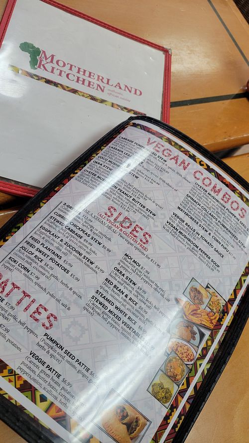  at Motherland Kitchen in Frederick