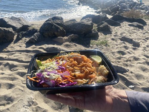 Pad Thai  #Veganuary at Thai Vegan in Santa Monica