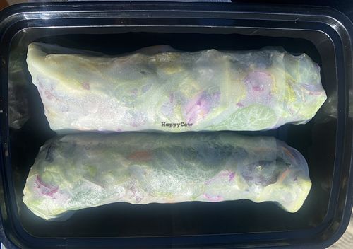 Vegetable rolls  #Veganuary at Thai Vegan in Santa Monica