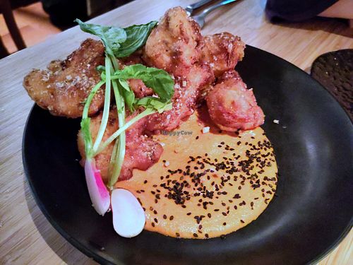Cauliflower wings at Madre in Amsterdam