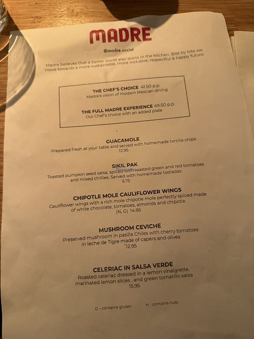   at Madre in Amsterdam